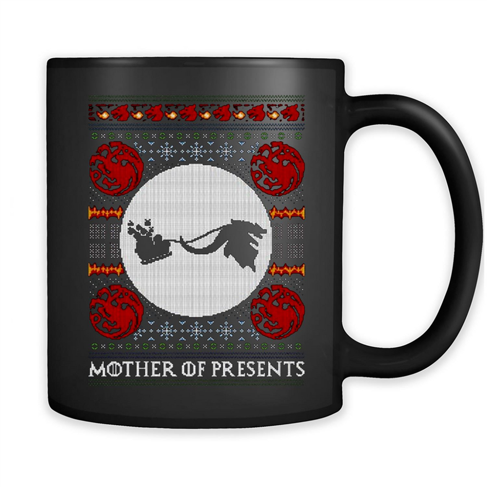 Mother Of Presents – Game of Thrones ugly christmas Sweatshirt PINGPONG