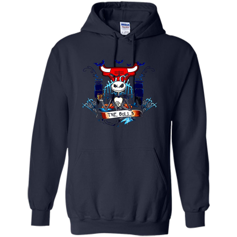 Chicago Bulls Halloween The Nightmare Before Christmas - Hoodie