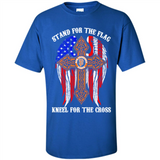 Francisco Giants - stand for the flag kneel for the cross