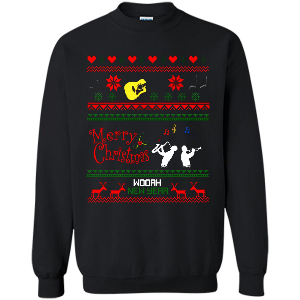 Music Ugly Christmas SweatShirt - Sweatshirt