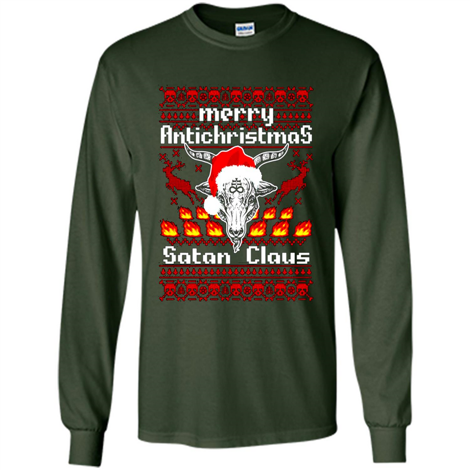 Merry Antichristmas Satan Claus Christmas sweater Sweater PINGPONG