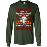 Merry Antichristmas Satan Claus Christmas sweater Sweater PINGPONG