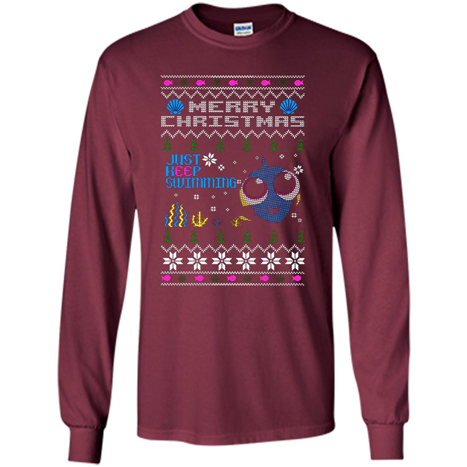 Finding Nemo Merry Christmas Just Keep Swimming