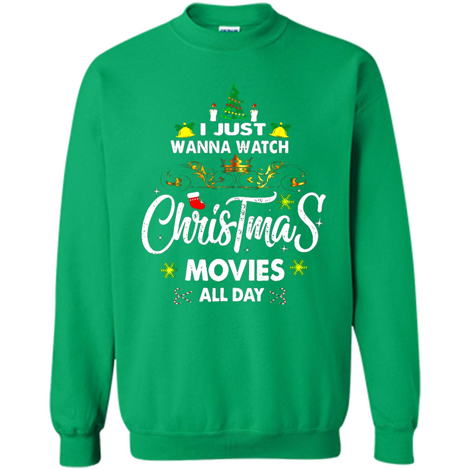 Funny Christmas Movie Shirt, Christmas Movies - Sweatshirt