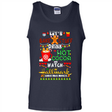 Let's Bake Stuff Drink Hot Cocoa Hallmark-Christmas Movies Sweatshirt PINGPONG