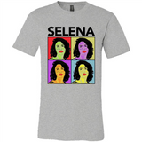 Selena Quintanilla Pop Art - Canvas Unisex T-Shirt