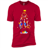 JOHN LENNON CHRISTMAS TREE - Premium Short Sleeve T-Shirt