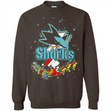 Snoopy Christmas San Jose Sharks - Sweatshirt