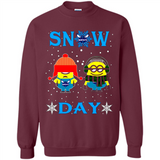 Snow Day Shirt For Charlotte Hornets Vs Minion Fans pingpong