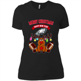 Philadelphia Eagles NFL Reindeer Funny Merry Christmas And Happy New Year
