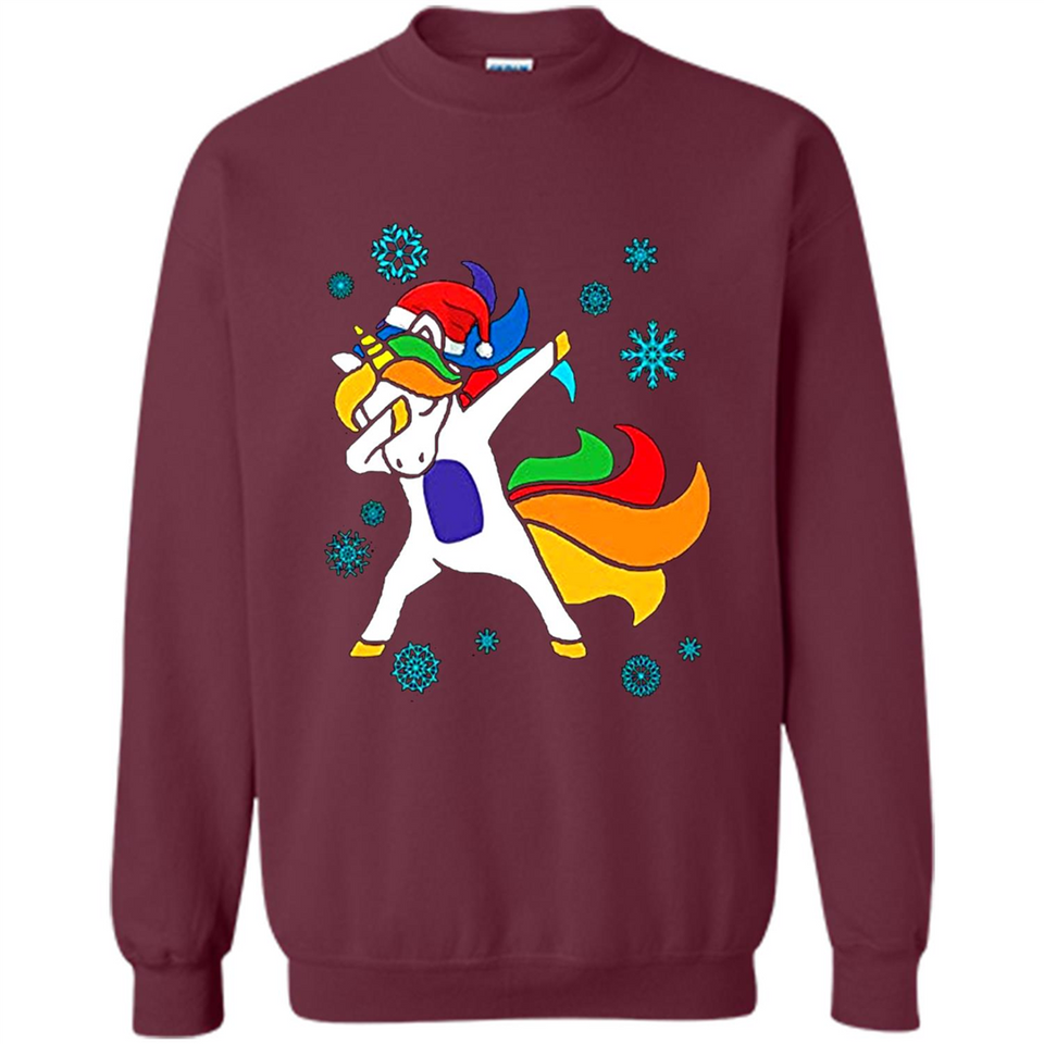 Christmas Dabbing Unicorn - Sweatshirt