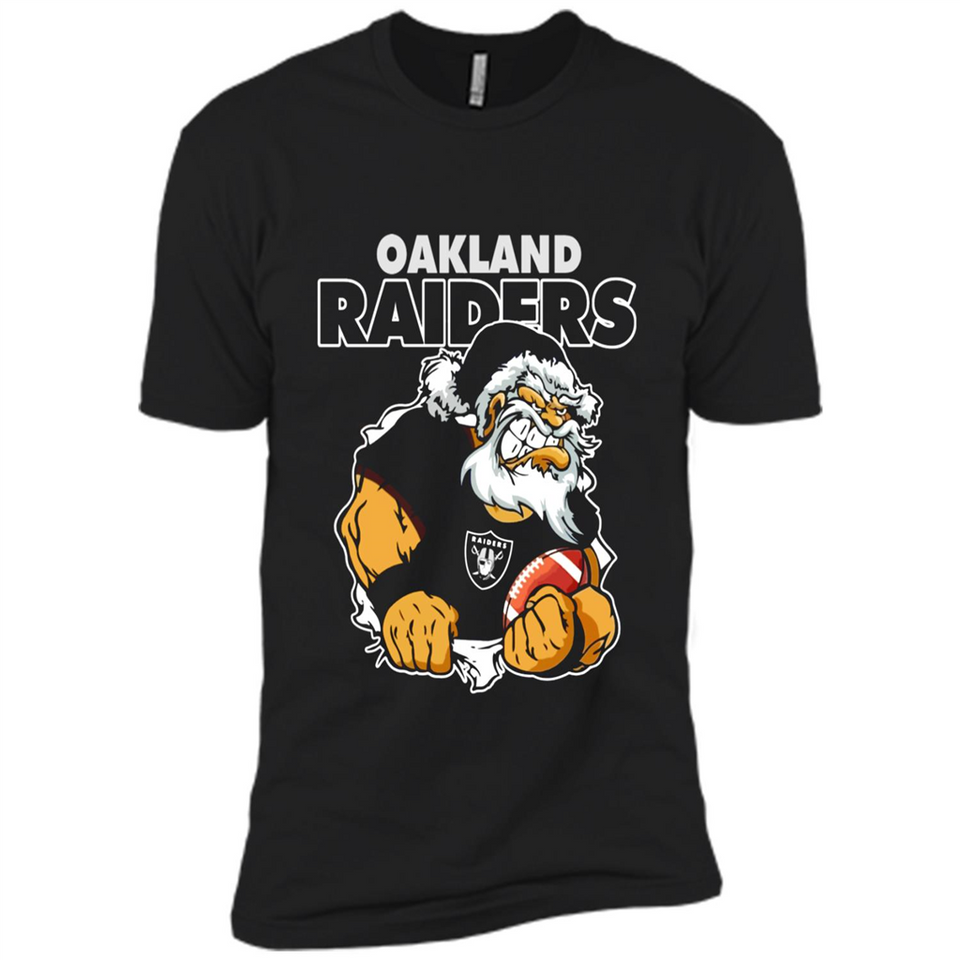 Grumpy Santa Claus Oakland Raiders Football Team PINGPONG
