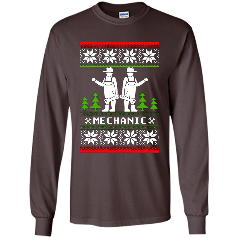 Mechanic Christmas sweater PINGPONG