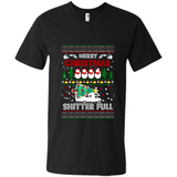 Merry Christmas Shitter Full Christmas Tree Snowman PING PONG