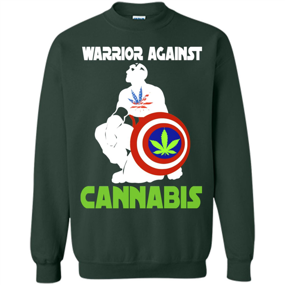 warrior against cannabis - Sweatshirt