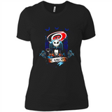 Carolina Hurricanes Halloween The Nightmare Before Christmas - Ladies' Boyfriend T-Shirt