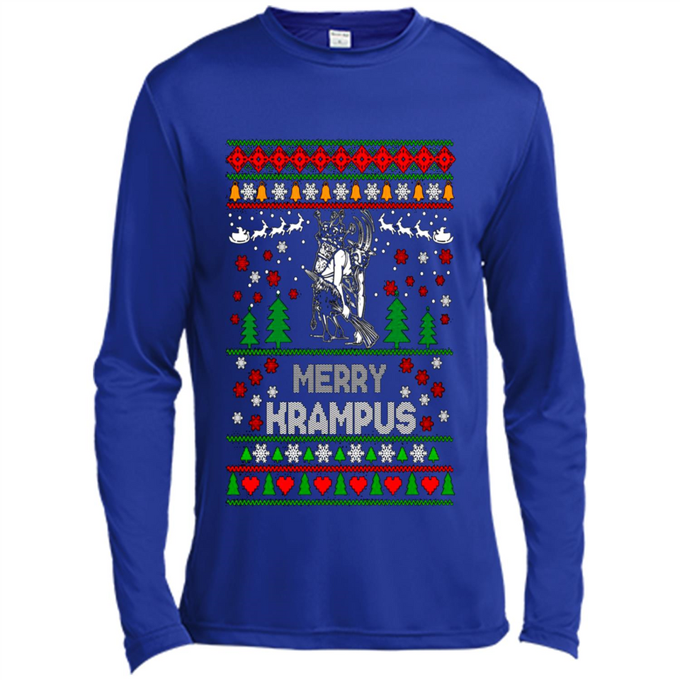 Merry Krampus Christmas sweatshirt PINGPONG