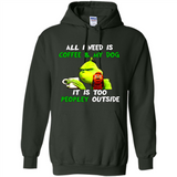The Grinch - All I Need Is Coffee & My Dog It Is Too Peopley Outside