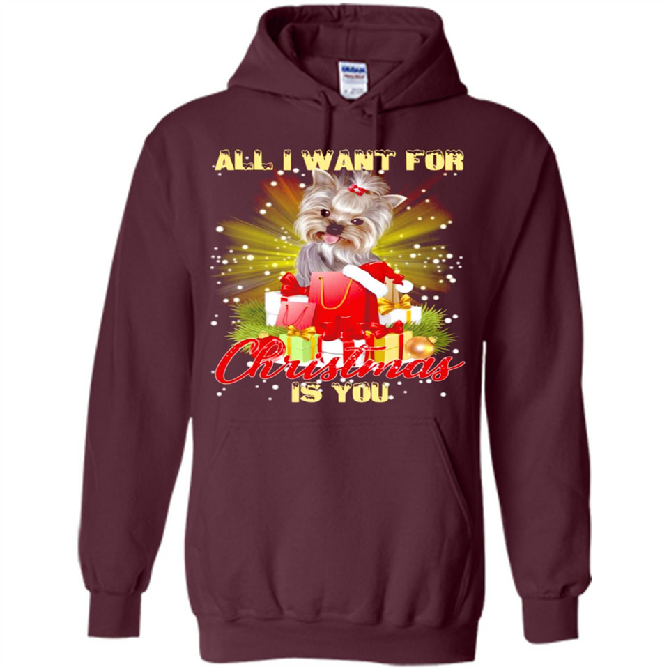 All I Want For Christmas Is You Yorkie Yorkshire Terrier