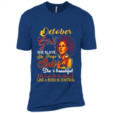 October Girl She Slays She Prays Beautiful Birthday PINGPONG
