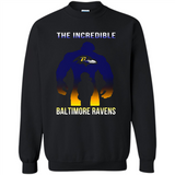 The Incredible Baltimore Ravens Hulk NFL Football