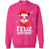 Feliz Navidog Boston Terrier Dog Ugly Xmas Sweater PING PONG