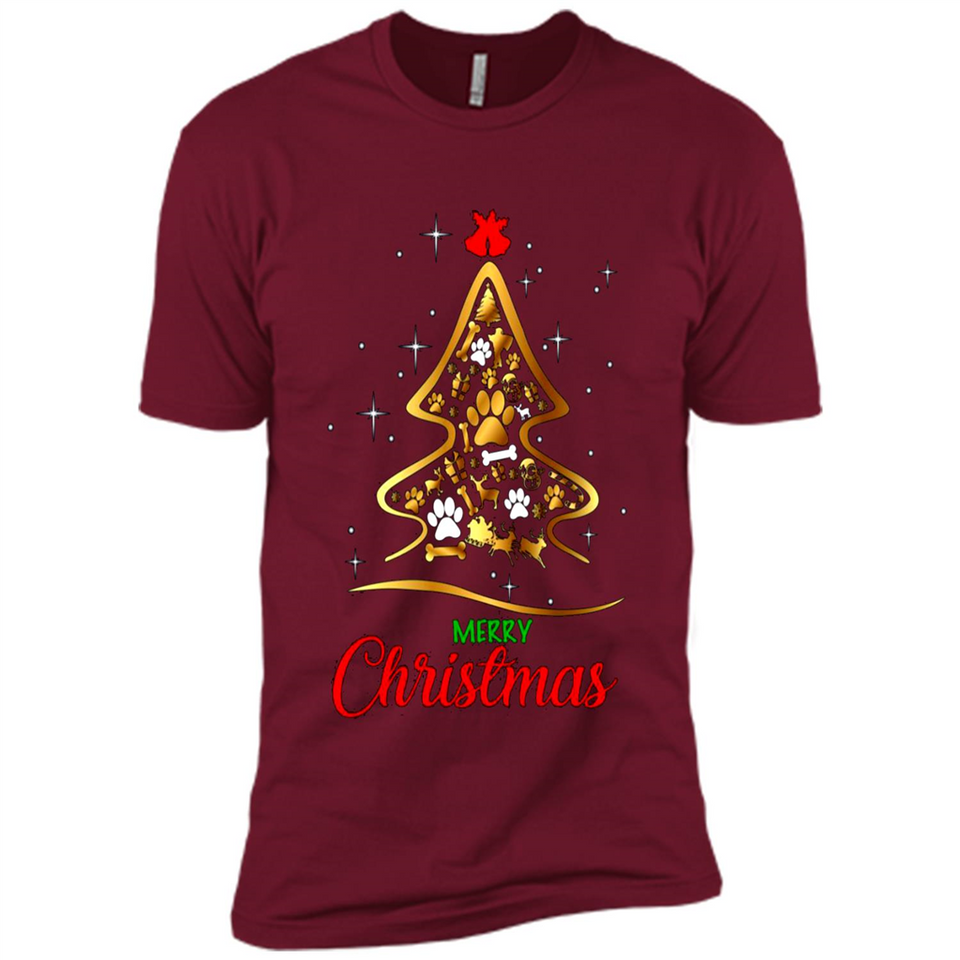 Merry Christmas Dogs Christmas Tree sweater PINGPONG
