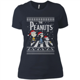 Snoopy Peanuts Ugly Christmas - Ladies' Boyfriend T-Shirt