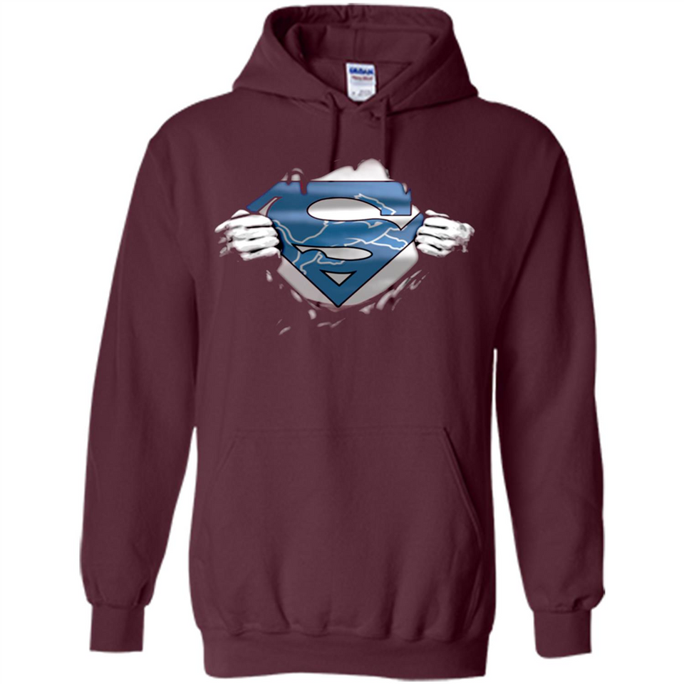Detroit Lions And Superman Fans - Hoodie