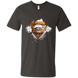 Denver Broncos And Superman Fans - Men's V-Neck