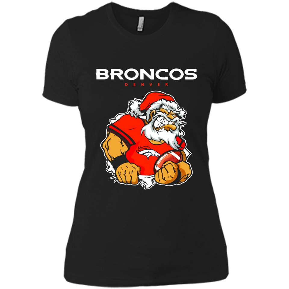 Grumpy Santa Claus Broncos Denver Football Team PINGPONG