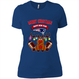 New England Patriots NFL Reindeer Funny Merry Christmas And Happy New Year