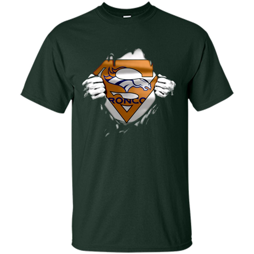 Denver Broncos And Superman Fans - Shirt