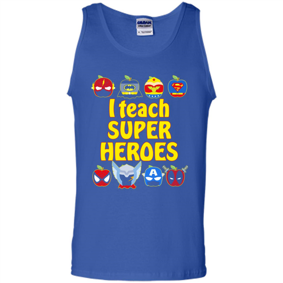 I Teach Super Heroes Funny Marvel - Tank Top