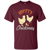 Christmas Chicken Vintage Shirt Funny Santa Hen Farmer Lover - Shirt