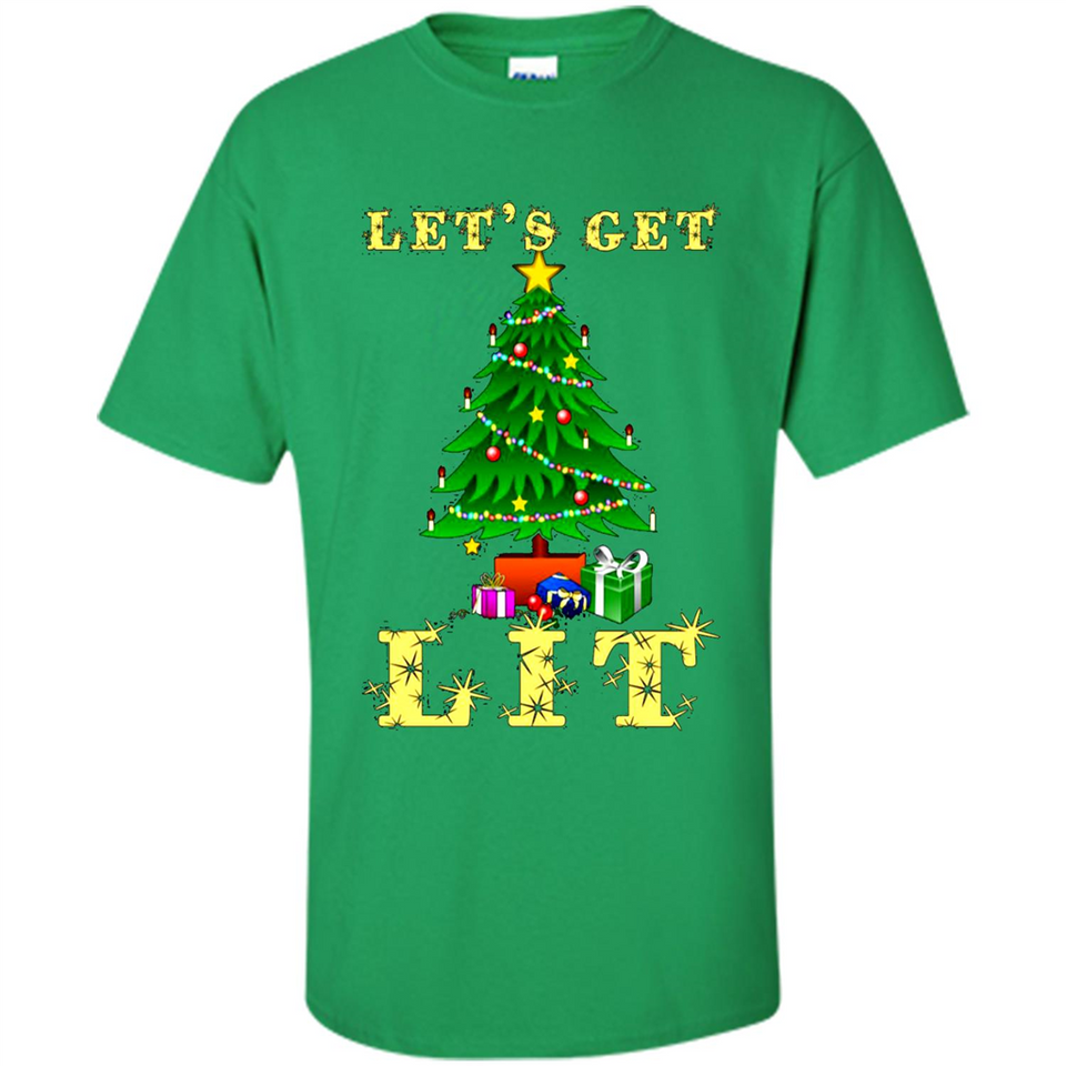 Let’s Get Lit Christmas Drinking sweater PINGPONG
