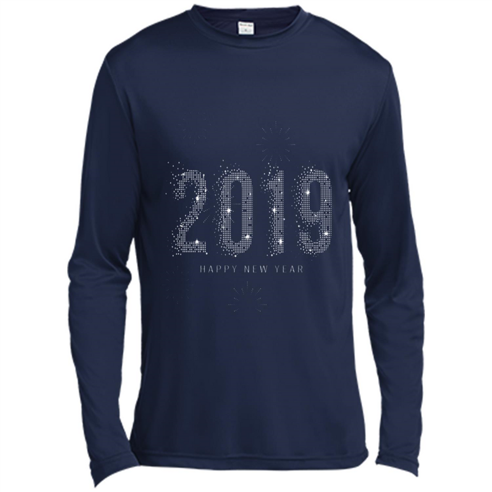 Happy New Year 2019 Sparkle Firework PINGPONG