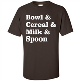 Tasty Cereal Recipe Bowl Milk Spoon