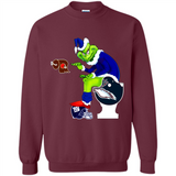 New York Giants Toilet Grinch Santa Claus Football Fan PINGPONG