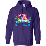 Unicorns are born in Sagittarius Birthday Rainbow Custom Ultra Cotton