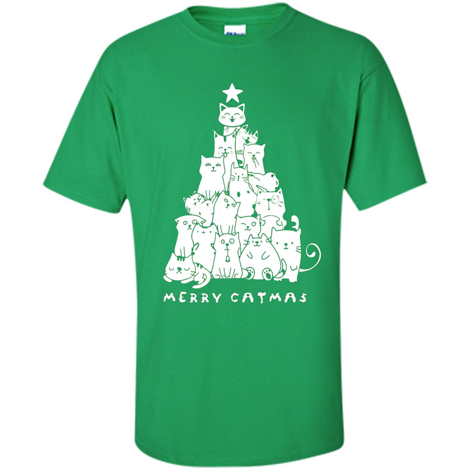 Merry Catmas - Merry Christmas Cat Lover Mug PINGPONG - Shirt