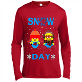 Snow Day Shirt For Carolina Panthers Vs Minion Fans pingpong