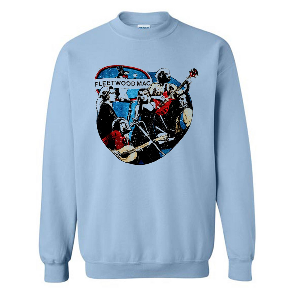 Dancing Funny Guitar Vintage Metal Rock Band Shirt PINGPONG - Sweatshirt