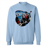 Dancing Funny Guitar Vintage Metal Rock Band Shirt PINGPONG - Sweatshirt