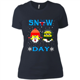 Snow Day Shirt For Chicago Bulls Vs Minion Fans pingpong