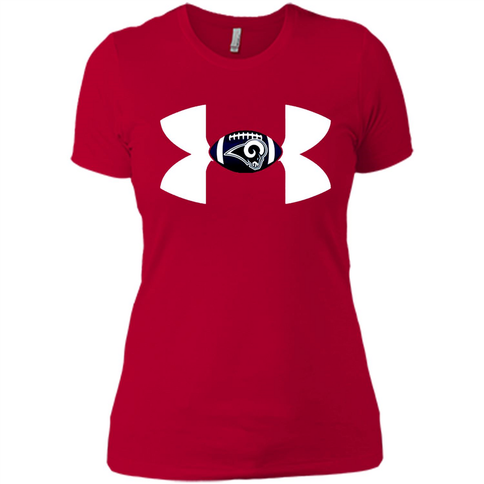 Los Angeles Rams Under Armour Logo - Ladies' Boyfriend T-Shirt