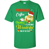 Pomeranian Coffee Wonderful Christmas