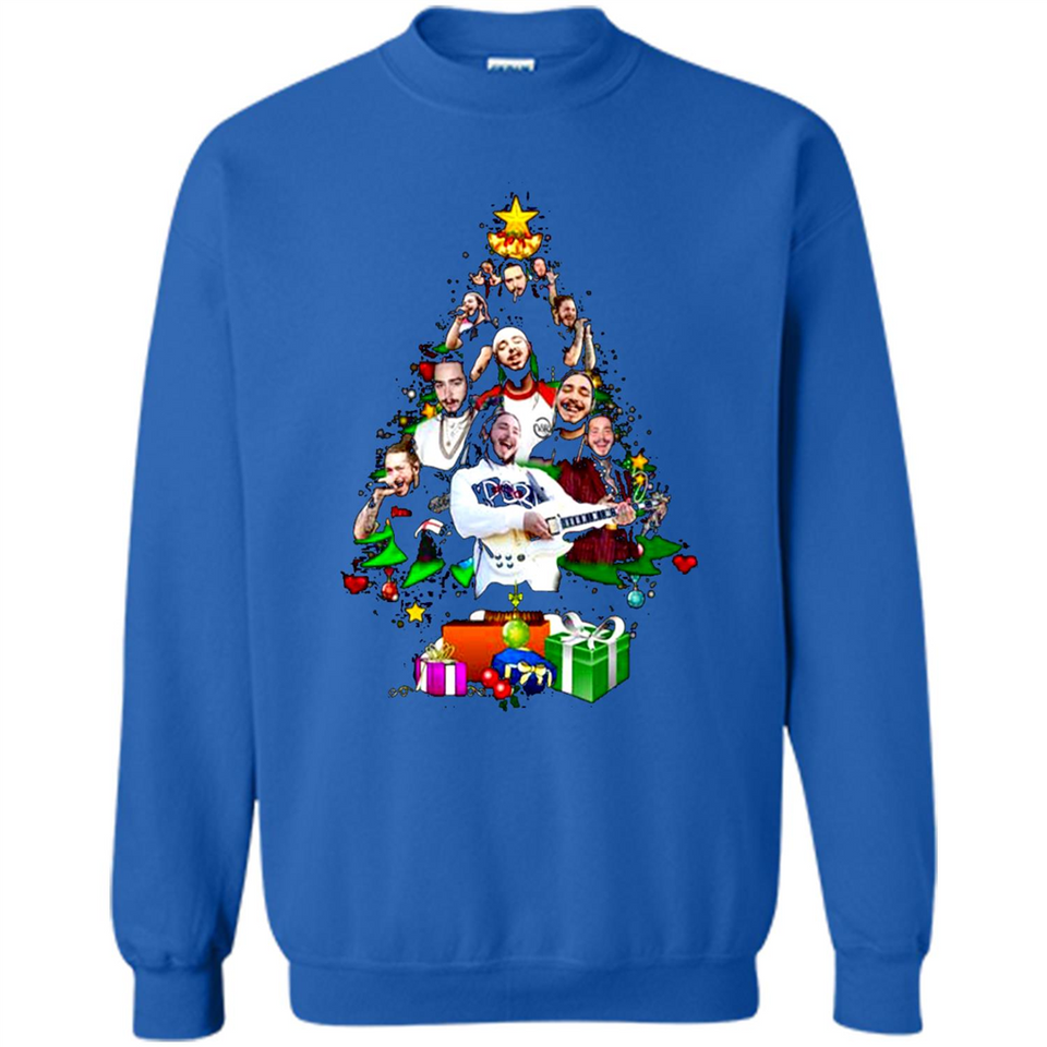 Post Malone Christmas Tree Sweater PINGPONG