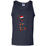Rottweiler Santa Lights Christmas Dog Xmas Sweatshirt - Tank Top