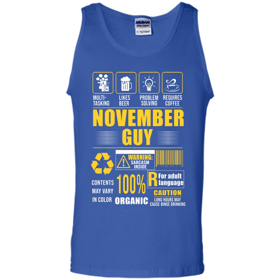 November Guy Multitasking - Tank Top